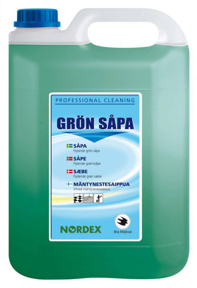 Grønnsåpe Nordex 5 liter – Svanemerket gulvrengjøring