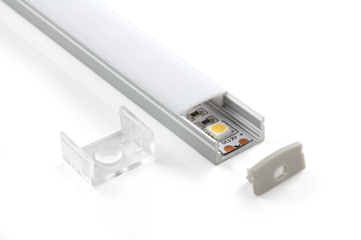 Aneta Lighting Scanstrip Slim LED-Profil 1,8 m Hvit