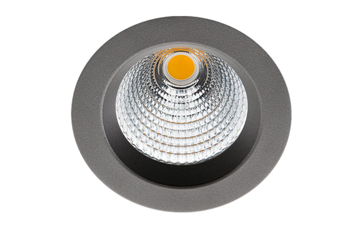 Downlight Sg® Jupiter pro outdoor LED 3000K Antrasitt