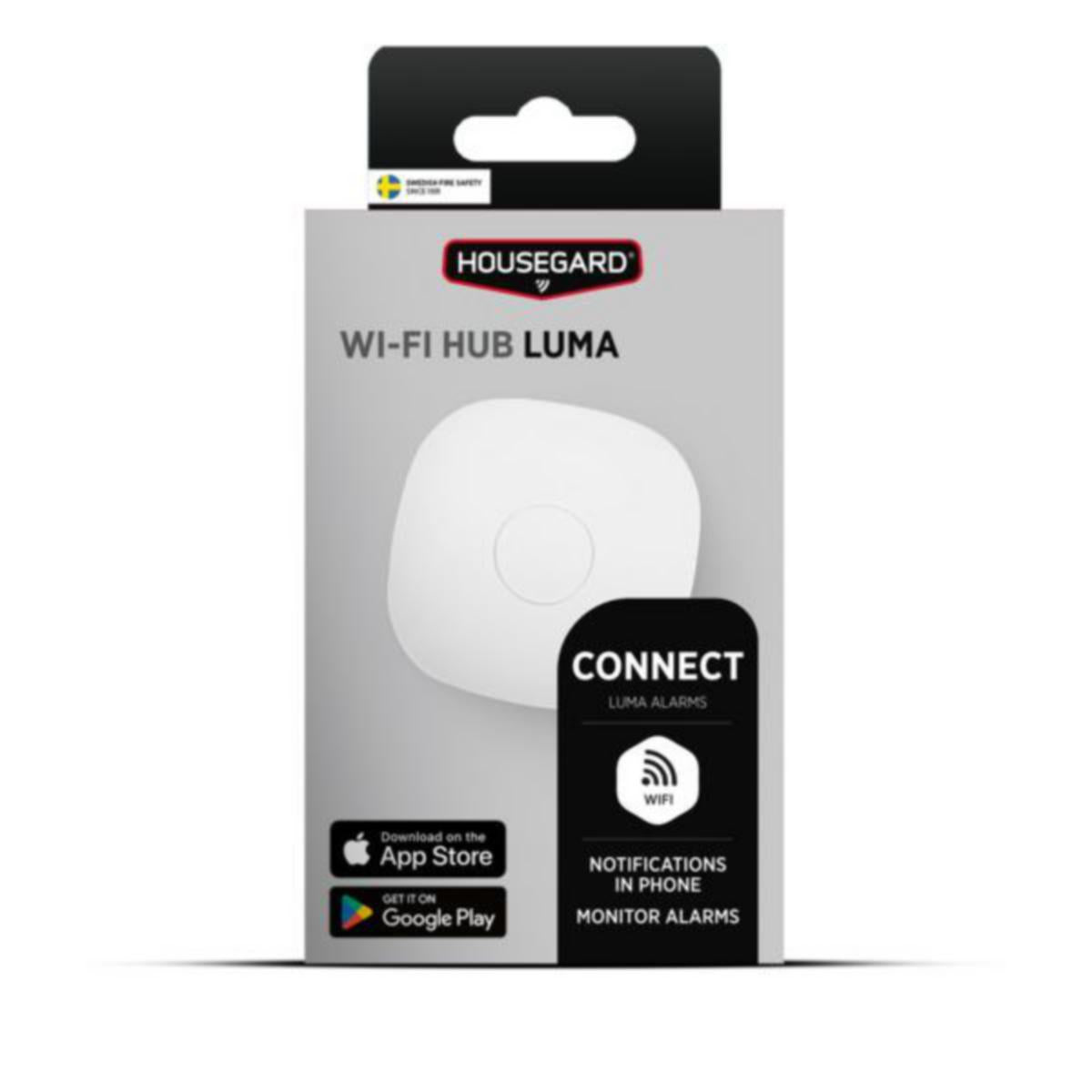 Housegard Luma GW650 Wi-Fi Hub for Røykvarslere