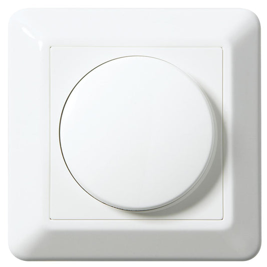 ELKO RS16 1–10V Dimmer – Hvit, effektregulator for LED og elektroniske forkoblinger