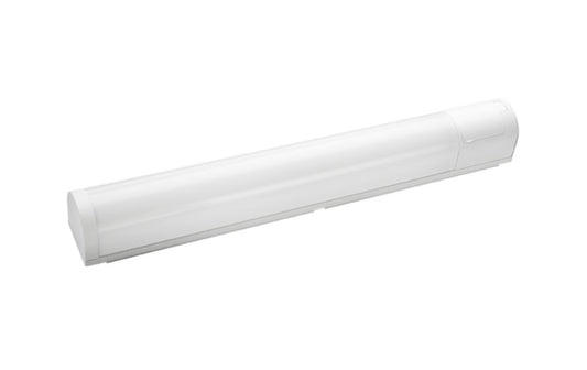 SG Prelude LED Baderomsarmatur 14W – Matt hvit med stikkontakt