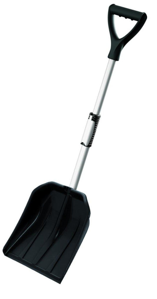 Ironside Bilspade med Teleskopskaft 80–100 cm – Lett og sammenleggbar snøspade