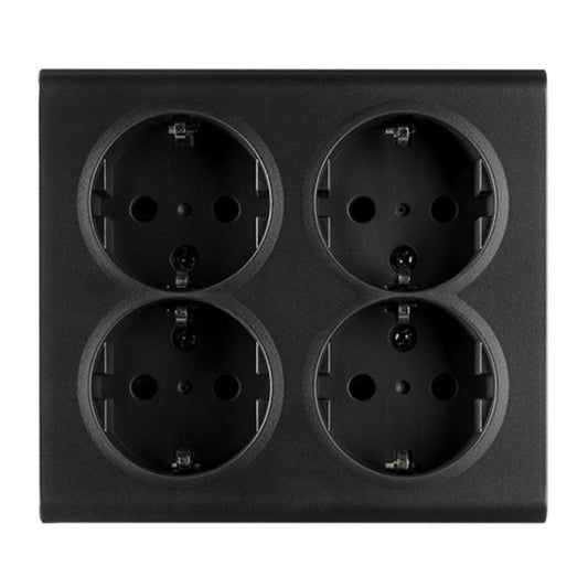 Stikk Sg® Påvegg 4-veis m/j Sort