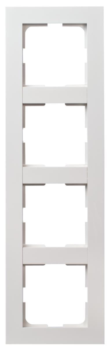Kombinasjonsrammer Elko Plus 4-hull Hvit