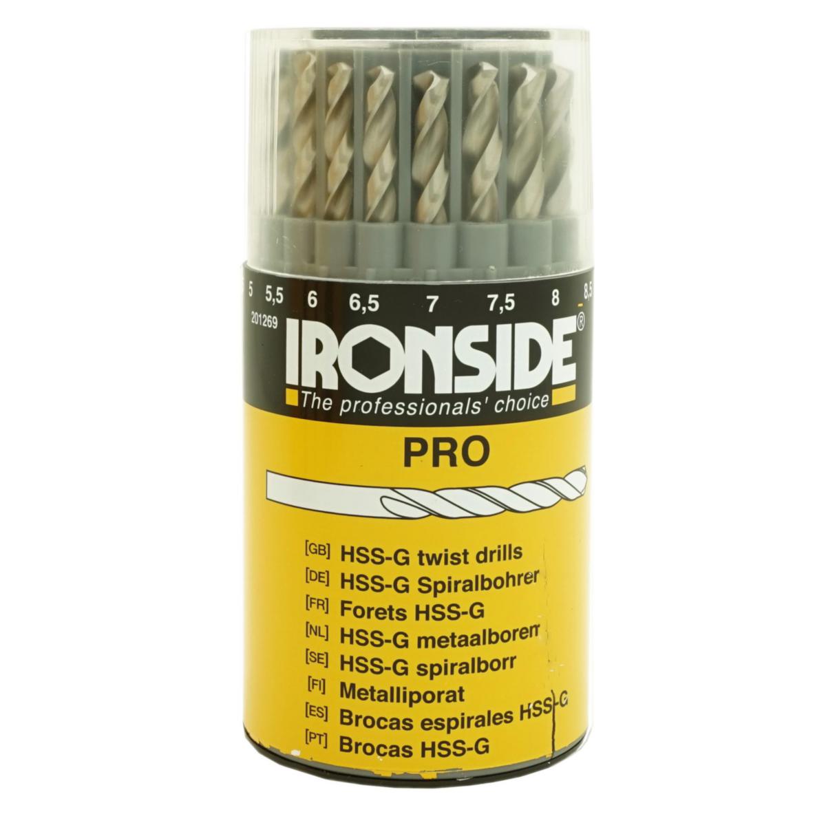 BorkassettHSS Pro, 19 deler