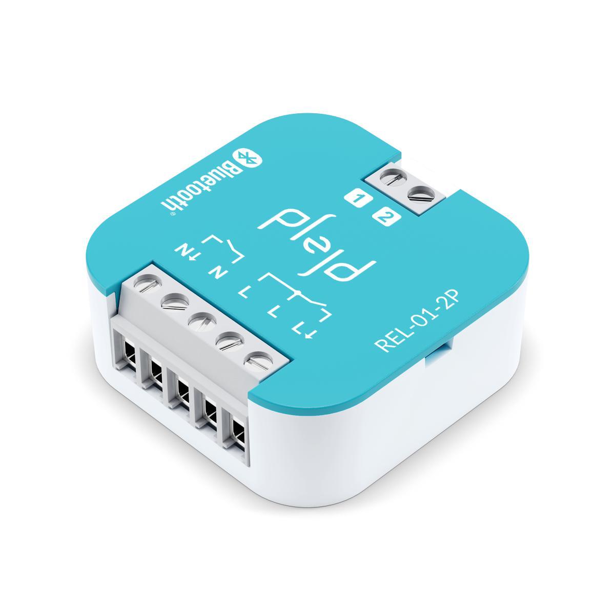 Relé PLEJD 1-2pol Bluetooth 13A. mesh. BT REL-01-2P