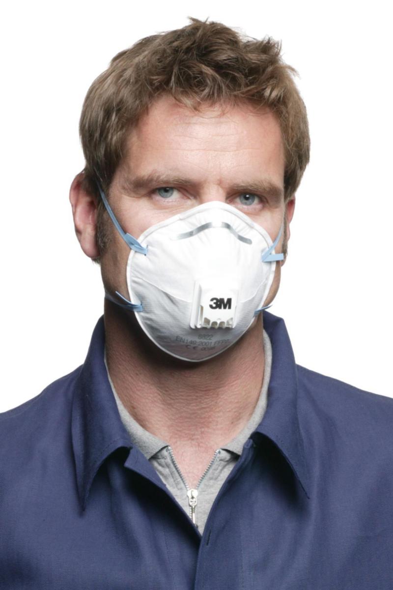 Støvmaske 3M™ 8822 P2 10 stk/PK