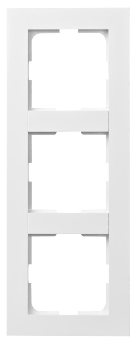 Kombinasjonsrammer Elko Plus 3-hull Hvit