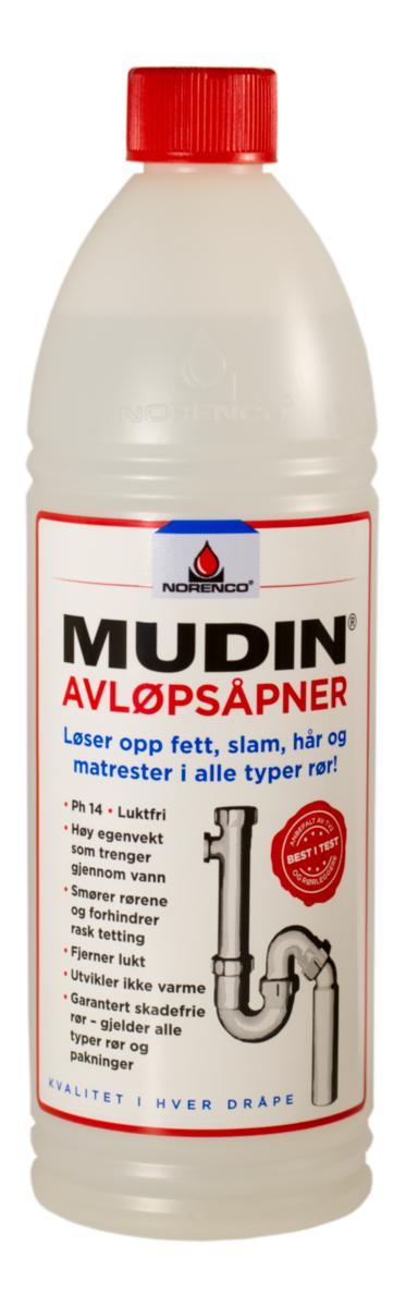 Avløpsåpner Mudin 1L