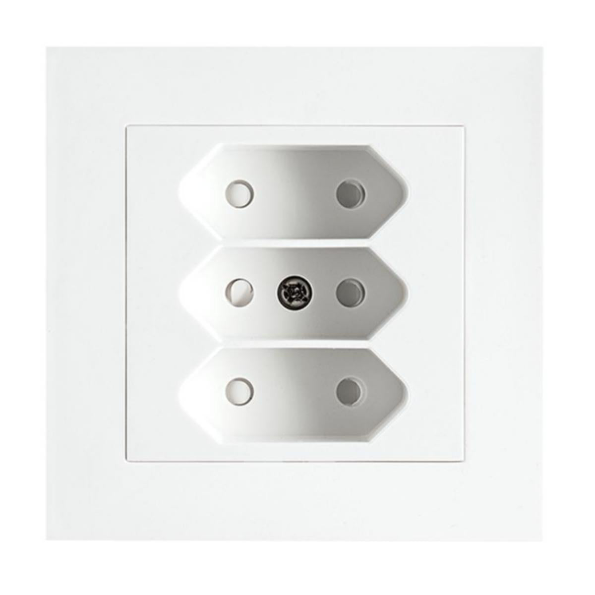 Stikk Sg® Innfelt Euro 3-veis Hvit