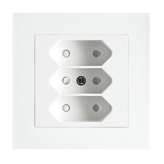 Stikk Sg® Innfelt Euro 3-veis Hvit