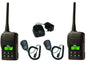 Komradiopakke Zodiac 2Xradio 2Xxmonofon lader