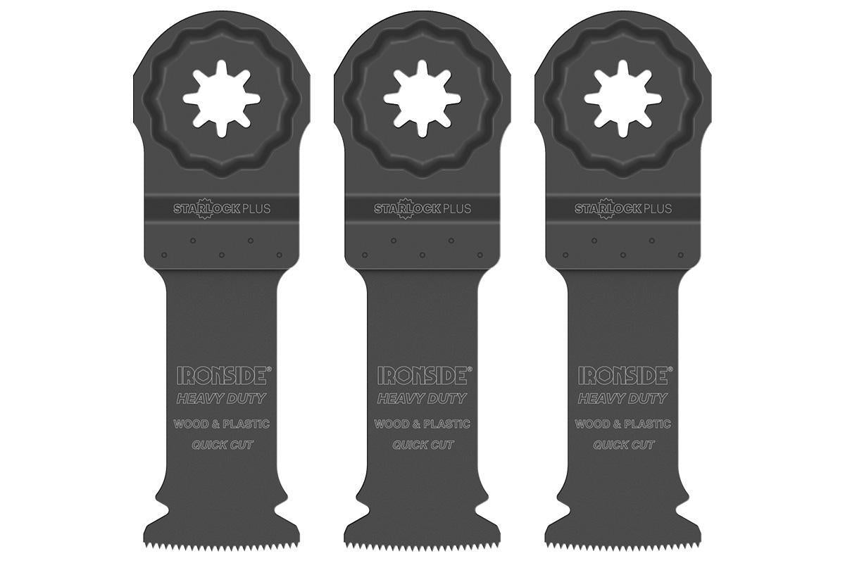 Dykksagblad  Tre/Plast Lang Starlock Plus 32mm 3pk