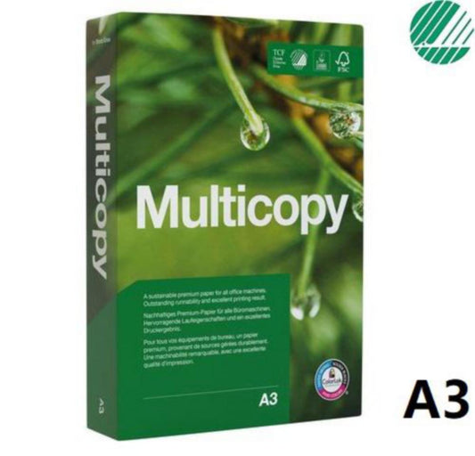 Kopipapir Multicopy A3 Org 80g 500stk ark