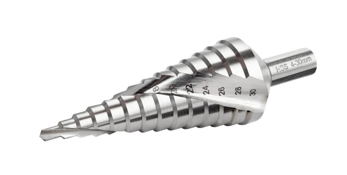 Trinnbor HSS/ Juletre - Ø10mm 6-38mm
