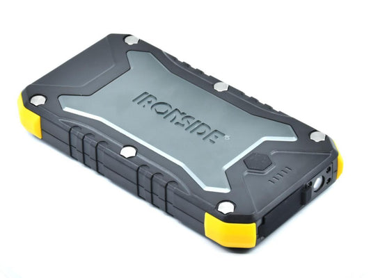 Ironside Powerbank 10 000 mAh – Trådløs lading, IP66 og LED-lykt